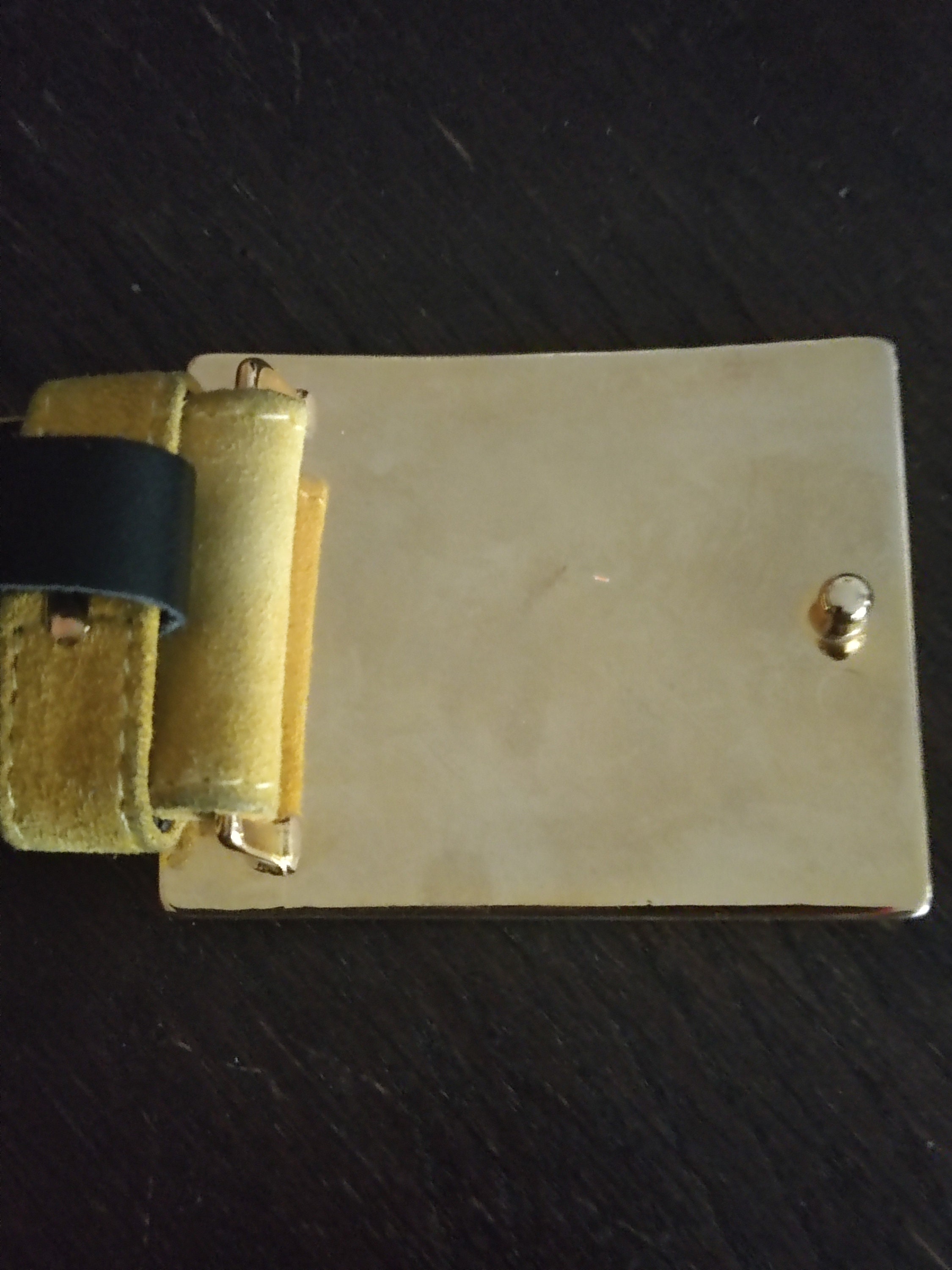 Vintage Italian Escada Cream Suede Leather Belt Sz IT 42/ US Medium Belt Escada Yellow size M International in Suede - 42682129 main image 4