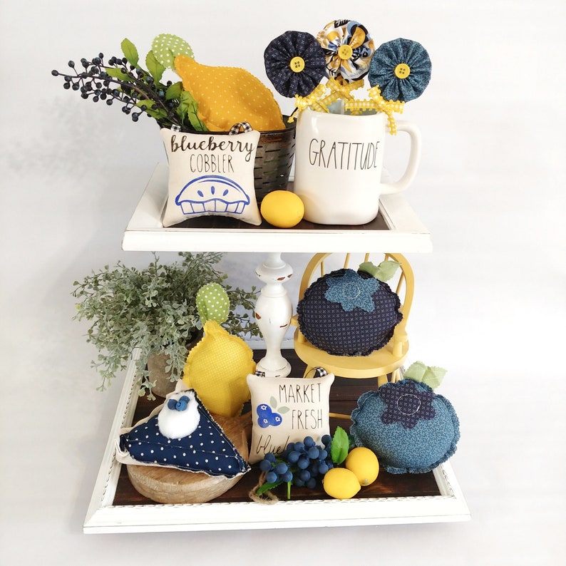 Soft Fabric Blueberry Plushies Perfect for Your Spring Etsy