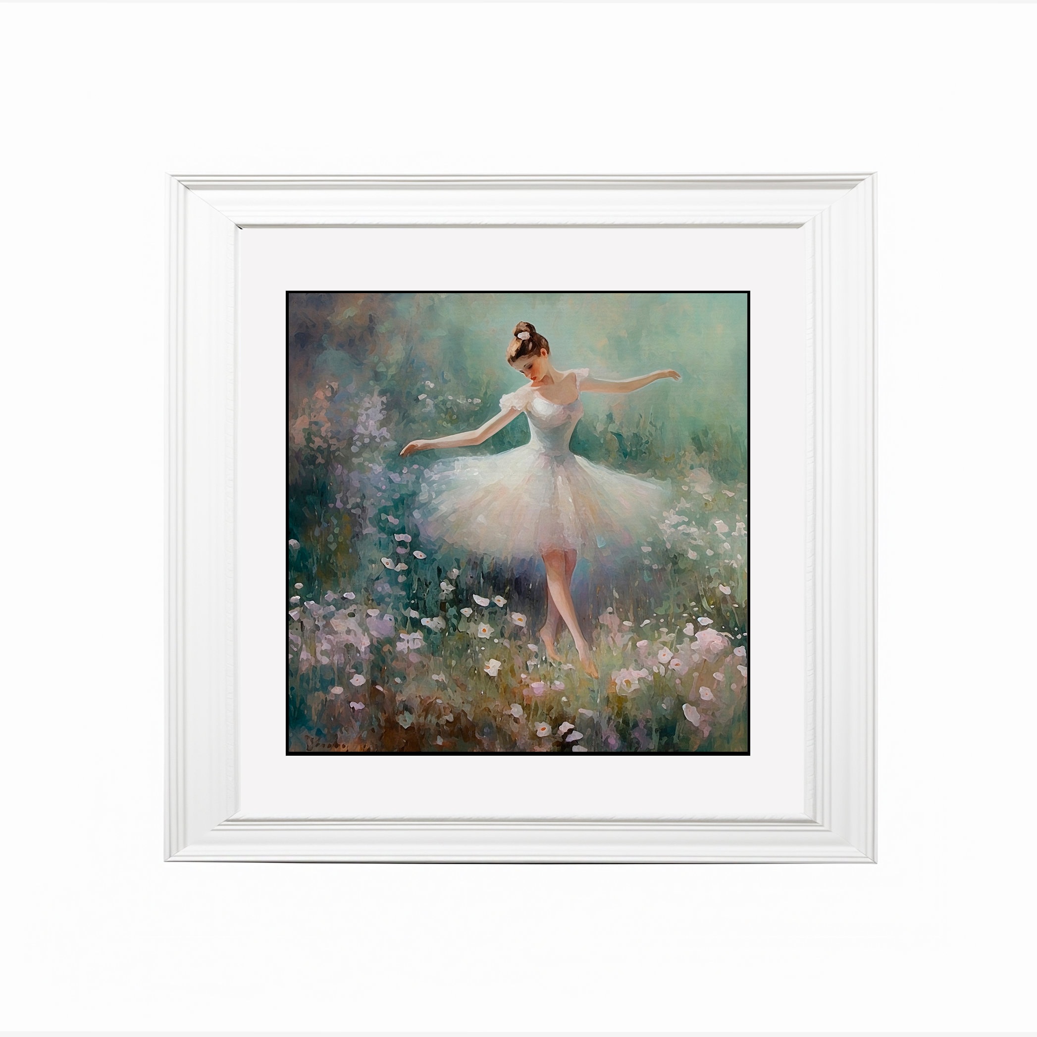 Ballerina Paintings By