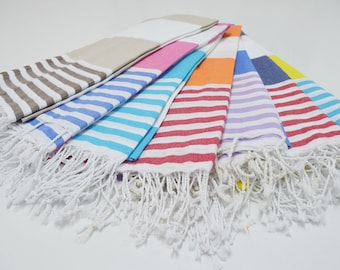 OPENING SALE 70% off Turkish Beach Towel Wholesale Towels Bulk Sale Bachelorette Party Bulk Set Towels Big sale Turkish Towel