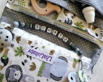 Diaper bag, diaper bag, diaper clutch, gift for birth, diaper bag, XXL diaper bag, diaper bag with name, diaper bag to go