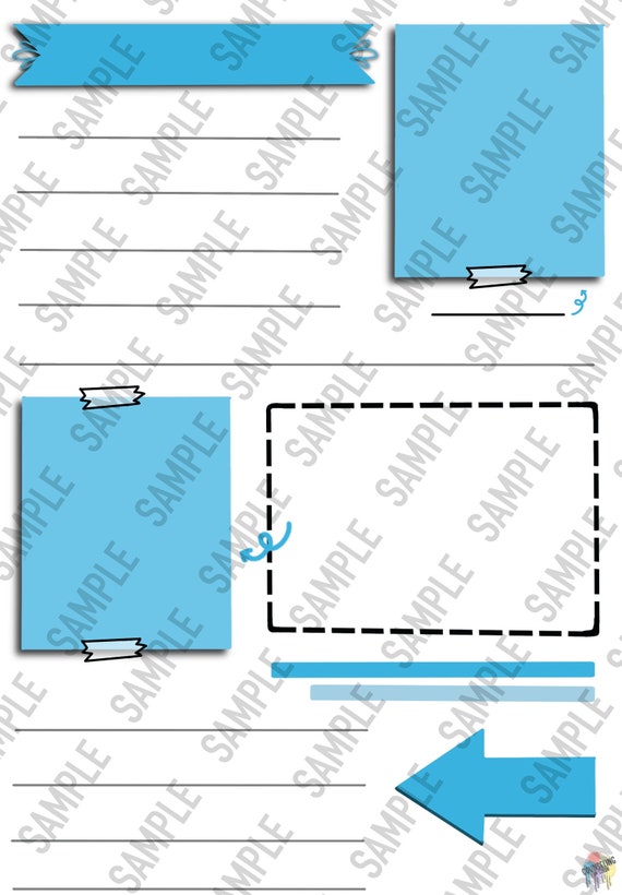 Tips Note Blank Handwritten Notes Blank Template 1131x1600