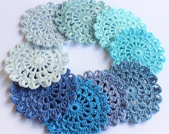 6 raffinati centrini all\'uncinetto | Etsy 6 raffinati centrini all\'uncinetto | Etsy
