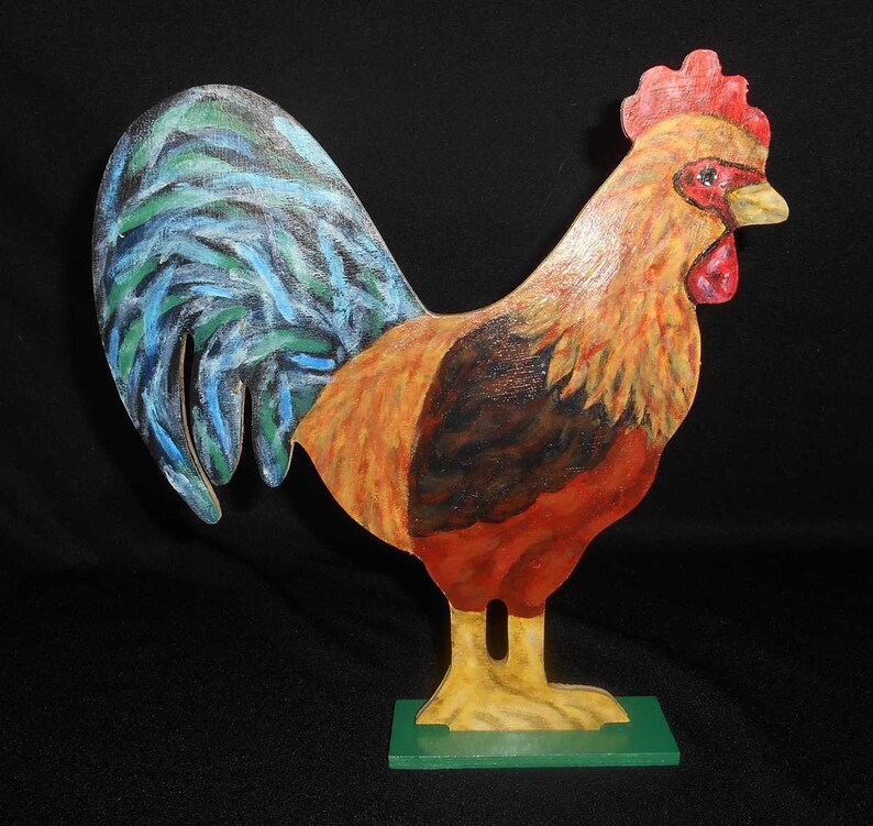 Le Coq Français - Couteau de poche artisanal Bordeaux