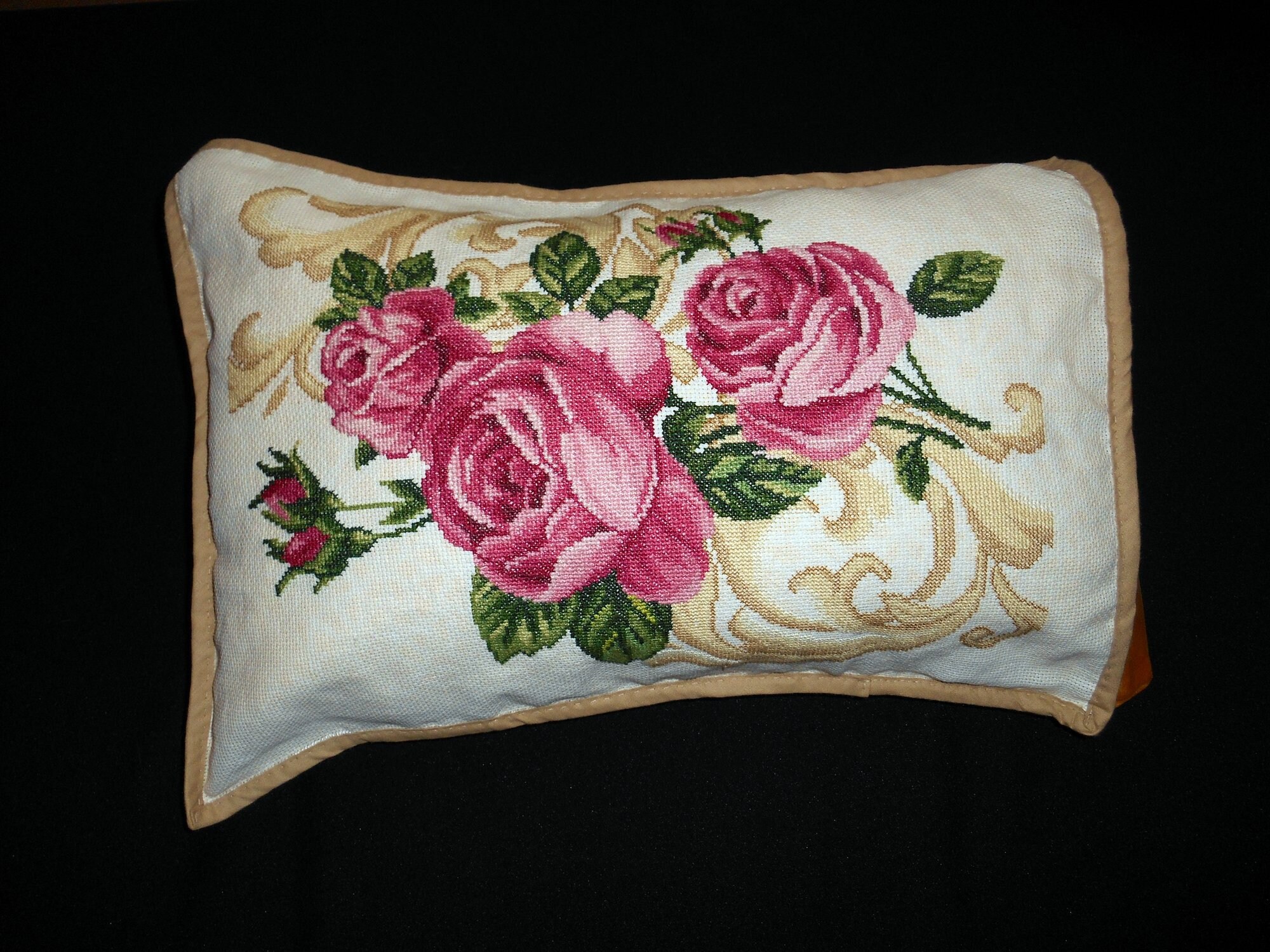 Housse de Coussin 50 X 35 cm avec Broderie