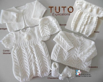 Explications Tricot Etsy