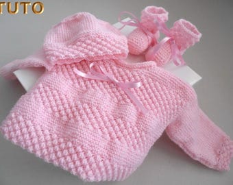 Tricot Layette Bebe Etsy