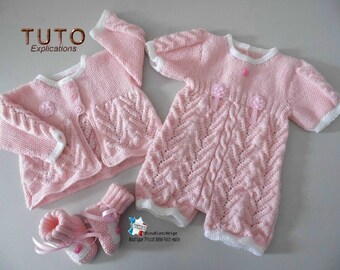 Tricot Bebe Laine Fait Main Layettes Tricotees Par Bleublancneige Tricot Bebe Laine Fait Main Layettes Tricotees Par Bleublancneige