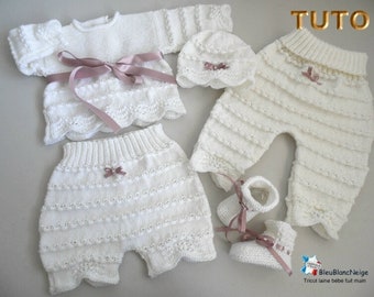 Paletot Bebe Tricot Main Etsy Paletot Bebe Tricot Main Etsy