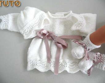Robe Bebe Tricot Etsy