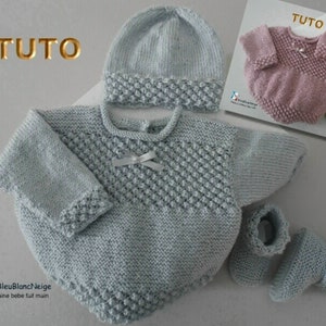 Tuto Tu 002 Explications Des Chaussons Ballerines Bebe Fille Etsy