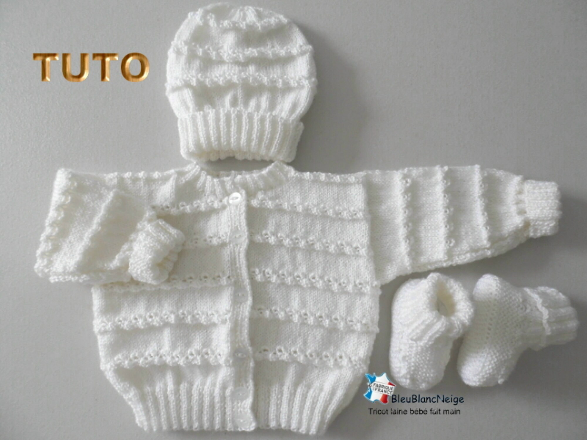 Tuto Tu 424 3 Tailles Sur Le Meme Pdf Fiche Tricot Bebe Etsy Hong Kong
