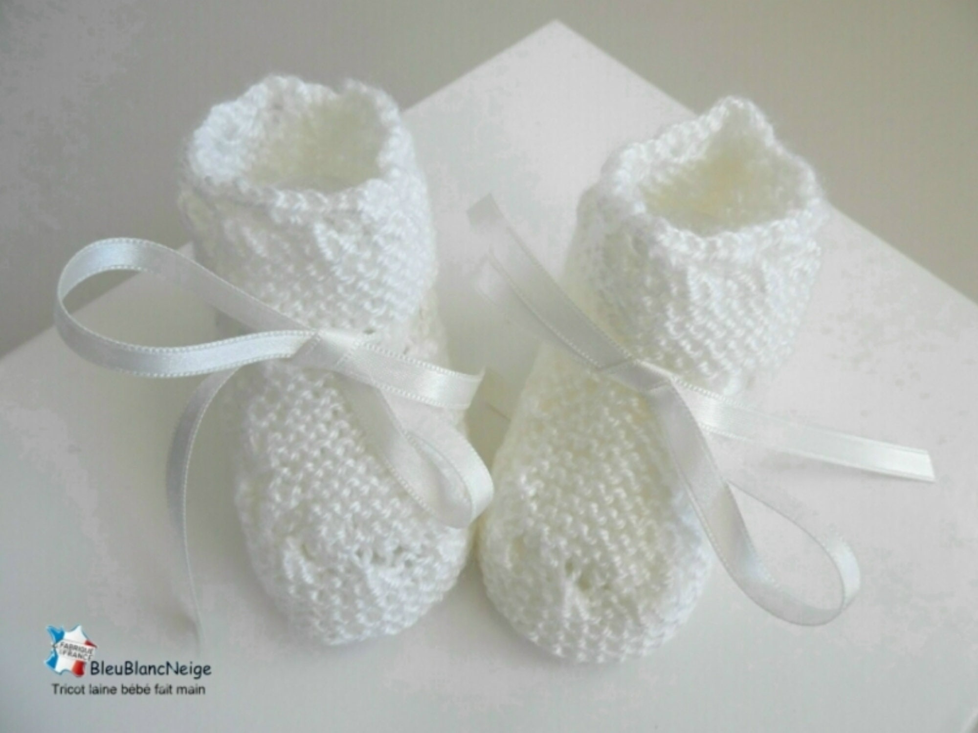 3 Month Old Wool Slippers Calinou Milk Ivory Ribbon For Mixed Etsy