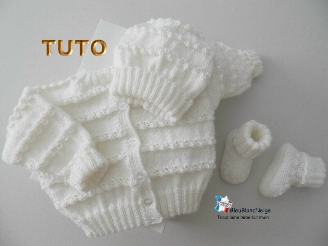 Brassière Bébé Les Tricots De Manon Chaussons Chaussons Bottines