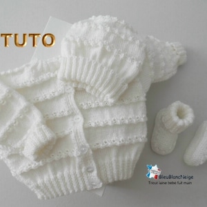 Tuto Tu 423 3 Tailles Sur Le Meme Pdf Fiche Tricot Bebe Etsy