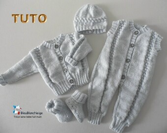 Tricot Bebe Laine Fait Main Layettes Tricotees By Bleublancneige Tricot Bebe Laine Fait Main Layettes Tricotees By Bleublancneige