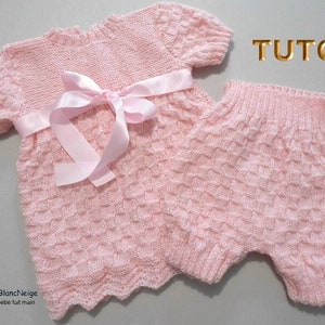 Tuto Tu 146 6 Mois Fiche Tricot Bebe Explications En Etsy Ireland