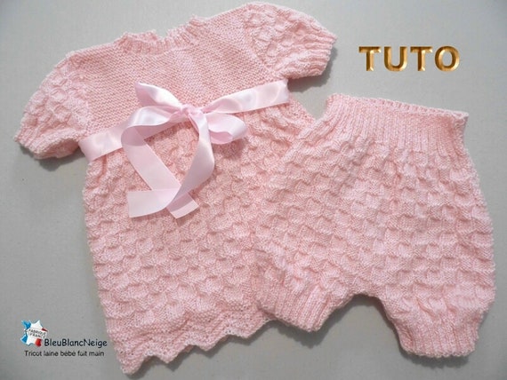 Culotte bebe en tricot - Marie Puce Paris - vêtements de créateur pour  enfant