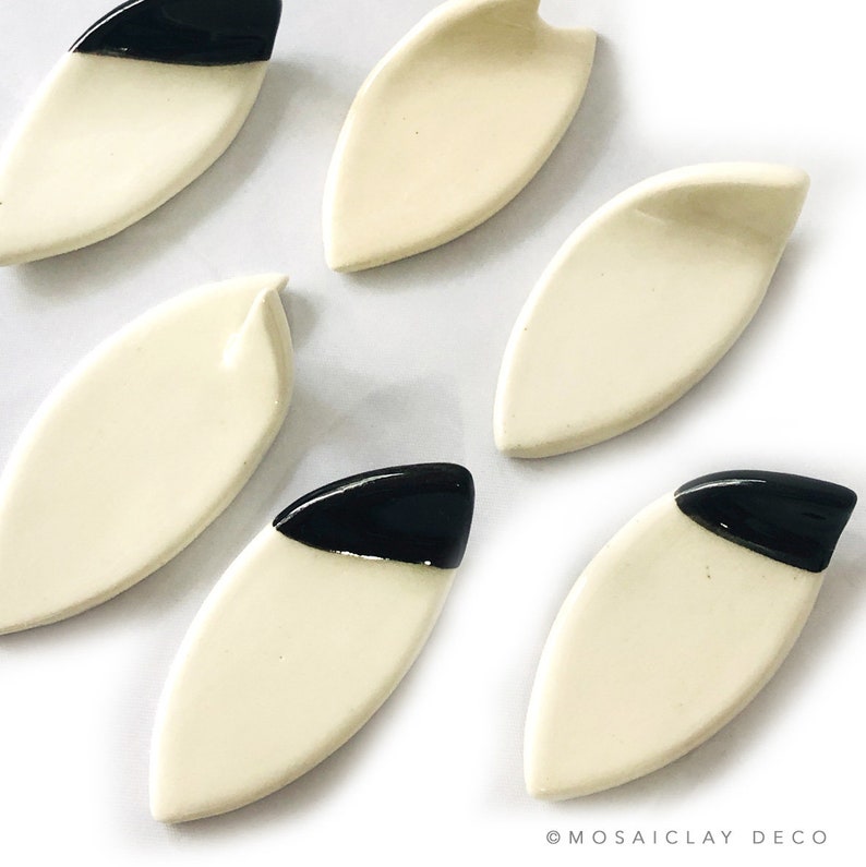 Set of 6 Small Ceramic Plates Porcelain Small Ceramic Dishes
