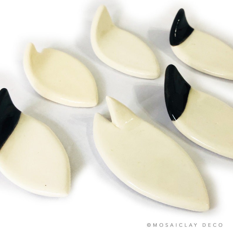 Set of 6 Small Ceramic Plates Porcelain Small Ceramic Dishes