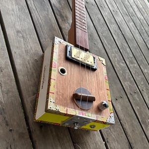 Macanudo Electric Cigar Box Guitar