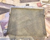 Vintage German Silver Mesh Purse