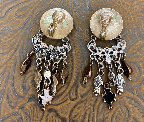 Vintage Monet Earrings                           … - image 8