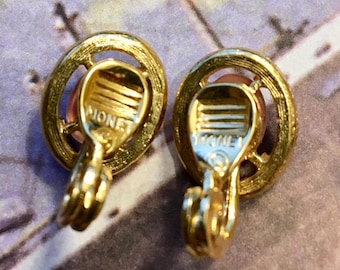 Lot De Boucles D'oreilles : 1 Paire Monet + 2 Paires Non Marquées - Occasion