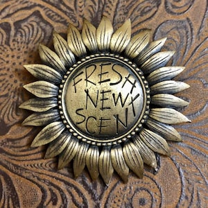Vintage JJ Sunflower Brooch                   221