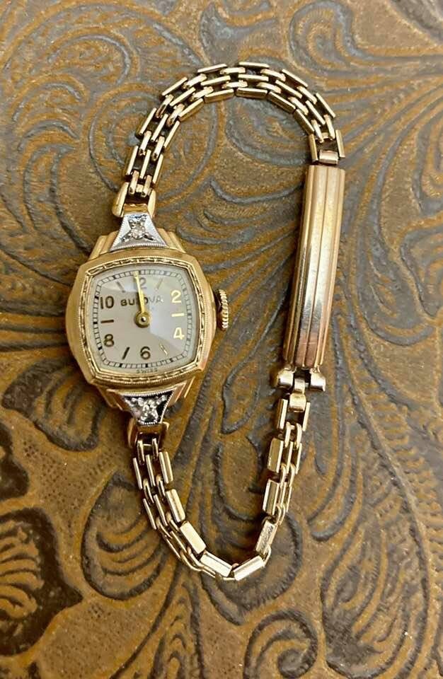 Bulova ladies watch hot sale 10k gold filled