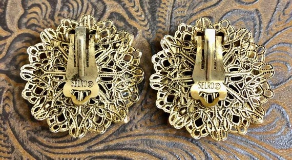 Vintage Selro Earrings - image 7