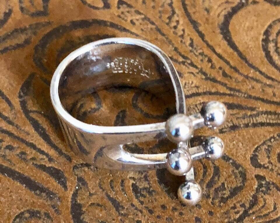 Vintage Anna Greta Eker Norway Sterling Silver Mid Century