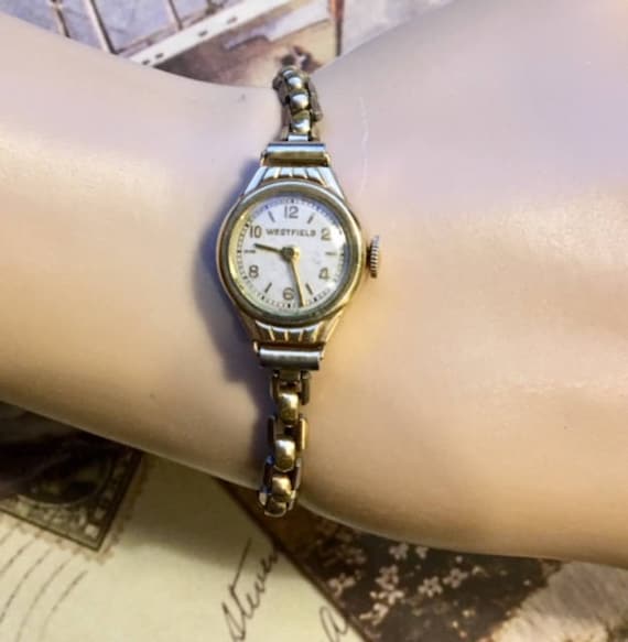 Vintage Ladies WESTFIELD Swiss 10K Rolled Gold Plate … - Gem display picture 3