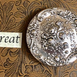 Vintage Sterling Silber Gorham Puderdose 271