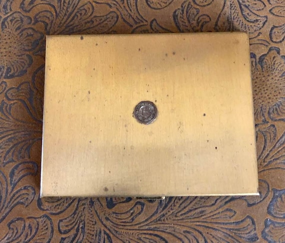 Vintage Seal of the Kiskiminetas Springs School Cigarette Case 979