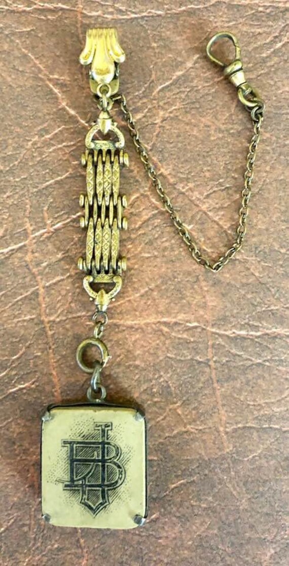 Vintage H&H Pocket Watch Fob             963 - image 6