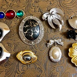 Vintage Assortment Brooches                        115