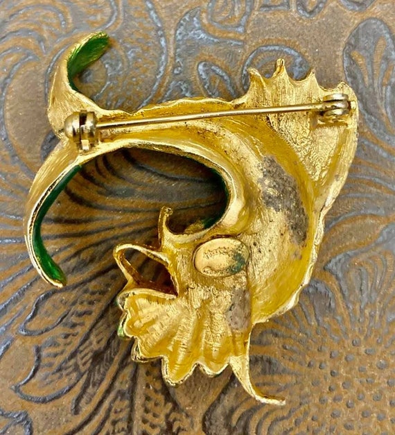 Vintage Hattie Carnegie Sailfish Brooch          … - image 7