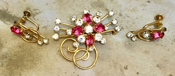 Vintage Antoinette Gold Filled Jewelry Set       … - image 2