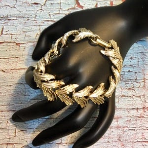 Vintage Judy Lee Two Tone Bracelet            066