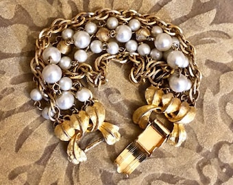 Vintage STAR Five Strand Bracelet              068