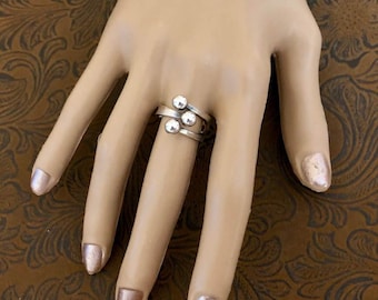 Anna Greta Eker Buzz Ring for Norway Plus Inside Gilded Modernist