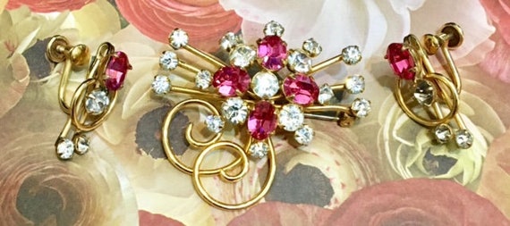Vintage Antoinette Gold Filled Jewelry Set       … - image 5