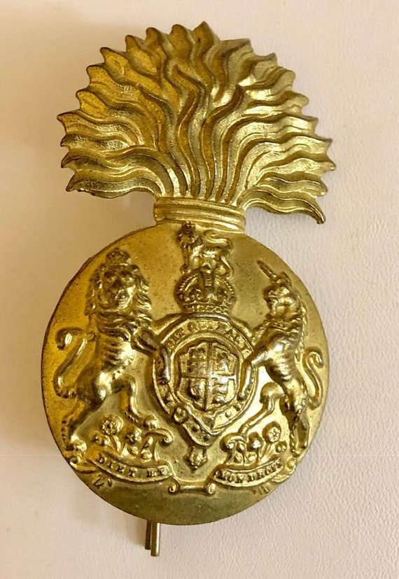 Vintage The Royal Scot Fusiliers Beret Badge 1953-195… - Gem