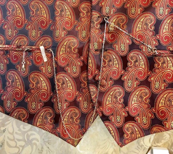 Vintage Pocket Watch Chain Knife and Fobs … Gem