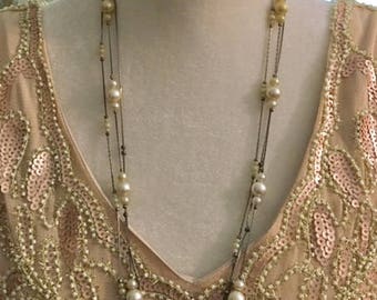 Vintage Beaded Necklaces(3)        466