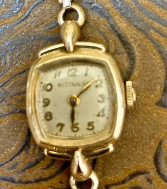 Vintage Ladies Wittnauer Swiss 10K Gold Filled Wa… - image 5