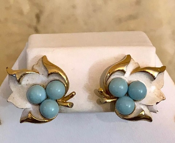 Vintage Sarah Coventry Placid Beauty Earrings 539 Etsy