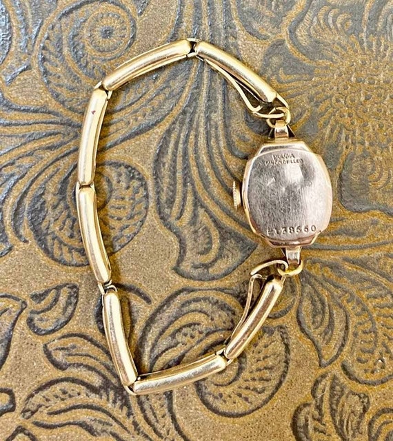 Vintage Ladies Bulova 14K Gold Filled Watch      … - image 6