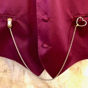 Vintage Gentleman&#39;s Watch Chain and Knife                       960